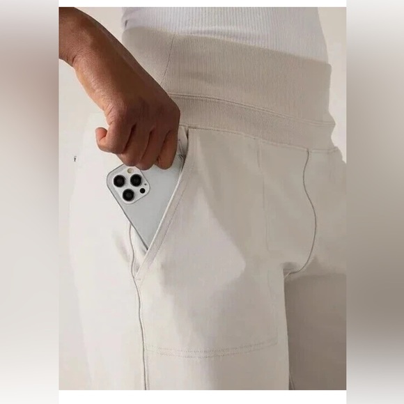 NEW $109 women's Athleta Venice High Rise Wide Leg Pant #982868 sz XS tall - Picture 2 of 5